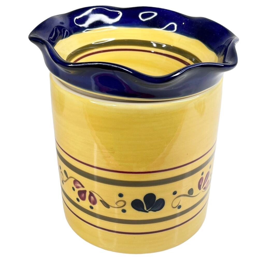 Home & Garden Party Dip Chiller Ceramic Crock 2 Piece Ice Bucket Serving Bowl